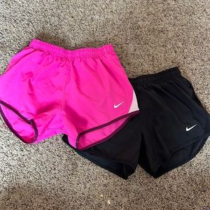 Bundle of two girls Nike shorts